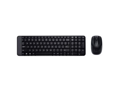 Logitech MK220 Kablosuz Set Siyah (920-003163)
