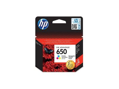 HP CZ102AE Renkli Mürekkep Kartuş (650)