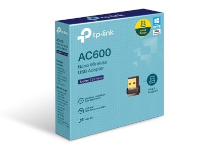 Alternative view of Tp-Link Archer T2U Nano 600Mbps USB Adaptör