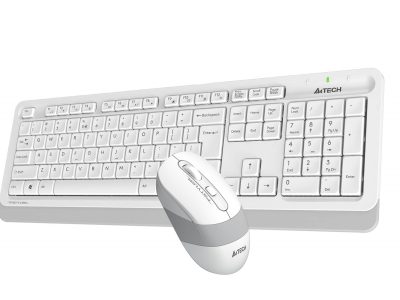 Alternative view of A4-Tech Kablosuz Set Beyaz (FG1010-B)