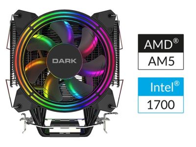 Dark 120mm RGB Kule Tipi Soğutucu (DKCCX128)