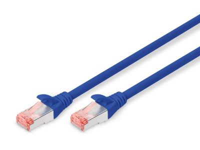 Alternative view of Digitus Zırhlı Patch Kablo Cat6 Mavi (5m)
