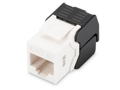 Digitus CAT6 Keystone Jack Zırhsız (Siyah Beyaz)