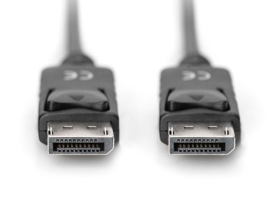 Alternative view of Digitus DisplayPort Kablo Siyah (2m) 4K