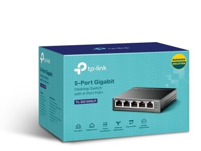 Tp-Link TL-SG1005LP 5 Port Gigabt 4Port Poe Switch