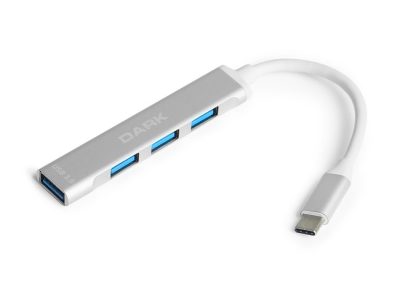 Alternative view of Dark DK-AC-USB310C Type-C to Usb3.0 4 Port Çeviric