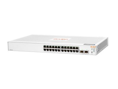 Alternative view of HPE Aruba 1830 24G 2SFP Web Yönetilebilir (JL812A)