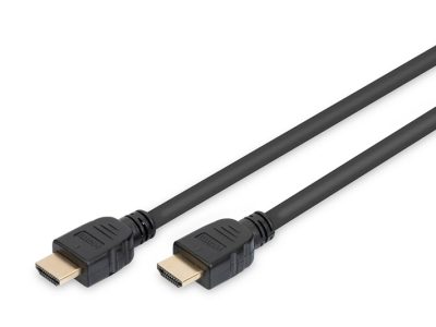 Digitus HDMI Kablo Altın Uçlu Siyah (2m) 8K