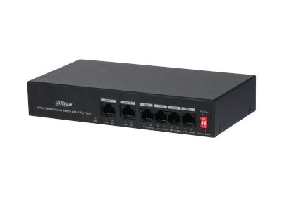 Alternative view of Dahua 4 Port 100Mbps PoE (PFS3006-4ET-36)