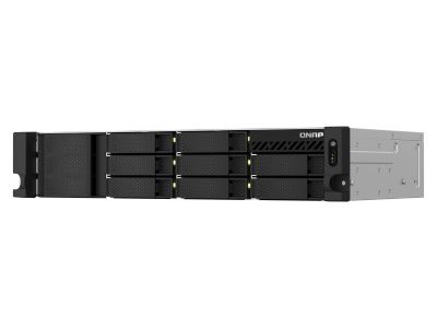 Alternative view of QNAP TS-873AeU-RP-4G (8x3.5''/2.5'') Rack NAS 2U