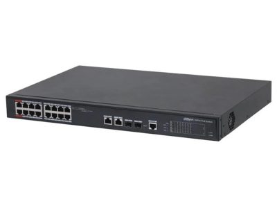 Dahua 16 Port 100Mbps PoE (PFS4218-16ET-240)