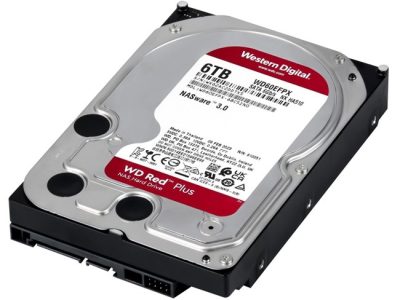 Alternative view of WD Red Plus Nas 6TB 3.5'' 5400Rpm SATA (WD60EFPX)