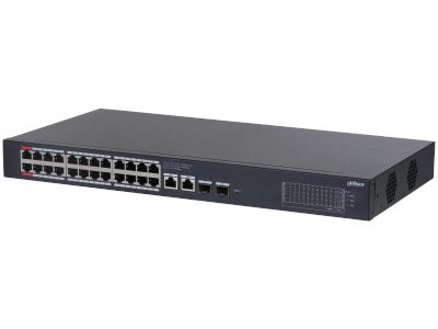 Alternative view of Dahua 24 Port Gigabit Cloud PoE (CS4228-24GT-240)