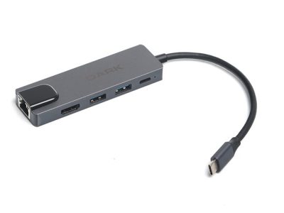 Dark (DK-AC-U31X46) Type-C to USB 3.0 + HDMI+ RJ45