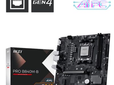 MSI Pro B840M-B AM5 D5 Vga Hdmi