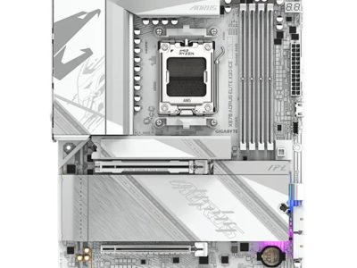 Alternative view of Gigabyte X870 Aorus Elite X3D ICE Wifi 7 D5 AM5